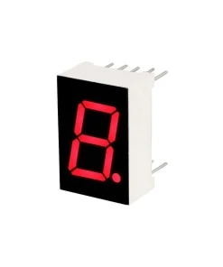 0.56 inch Red 1 Digit 7 Segment LED Display 10pin AC219 Common Anode (CA)
